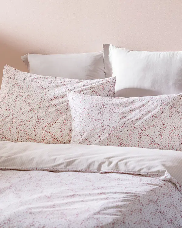 Octave King Size Duvet Cover Set - Ranforce Patterned
