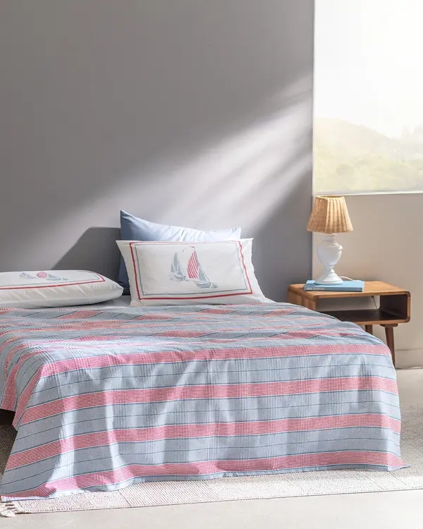 Marc Ecocell Printed Double Size Pique Set