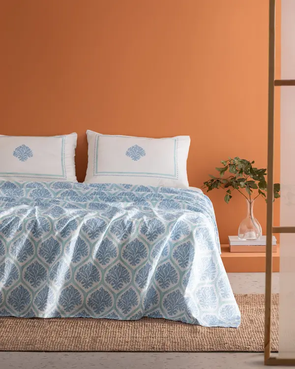 Leal Carded Printed King Size Pique Set