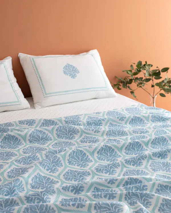 Leal Carded Printed King Size Pique Set