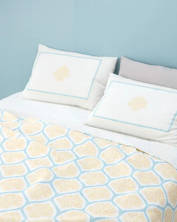Leal Carded Printed King Size Pique Set