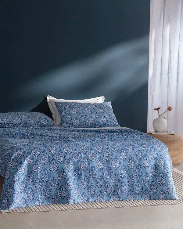 Searlas Ecocell Printed King Size Pique Set