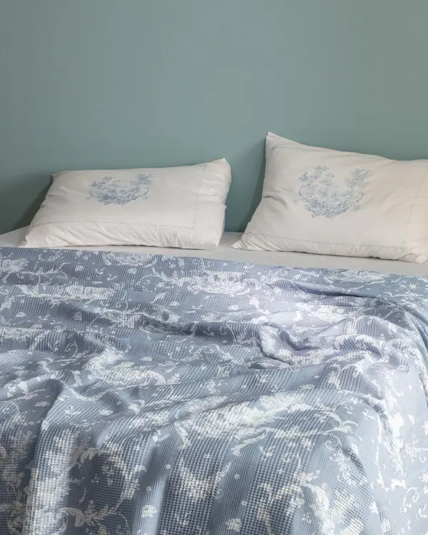 Arlette Carded Printed King Size Pique Set