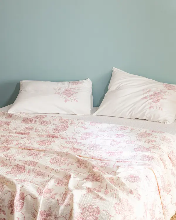 Berne Ecocell Printed Single Size Pique Set